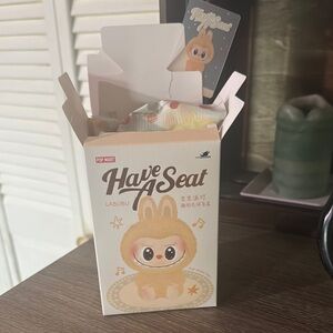 Baba Pop Mart Labubu 'Have A Seat' Figure